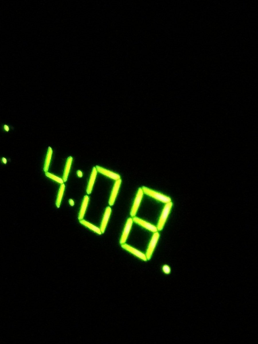 Can't sleep. May as well get up.