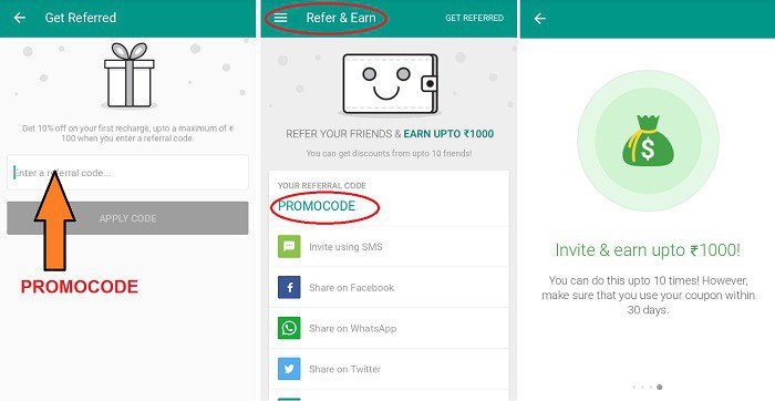 PromoCodeTricks's tweet image. Smartapp #Recharge Offer - 50 Off on 300 + Referral Program promocodetricks.com/smartapp-recha…