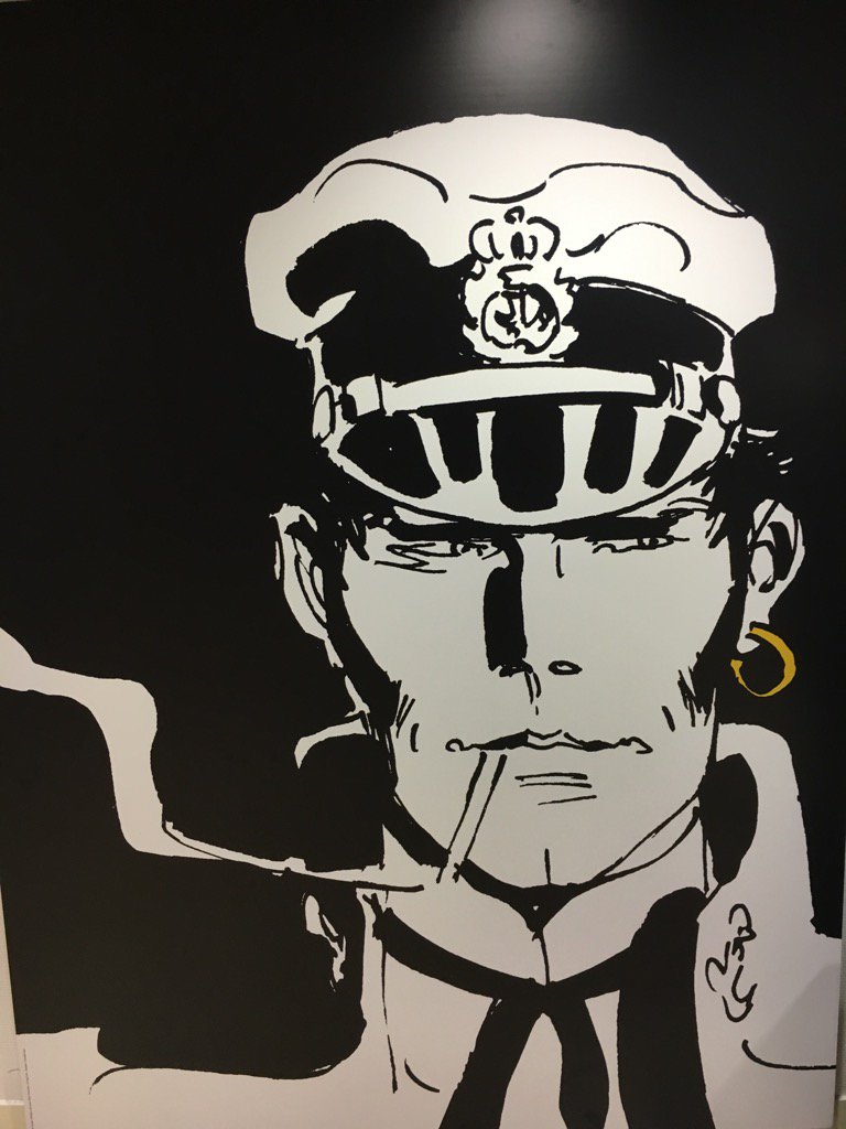 Exposition Hugo Pratt <3 #angouleme2016 #bd