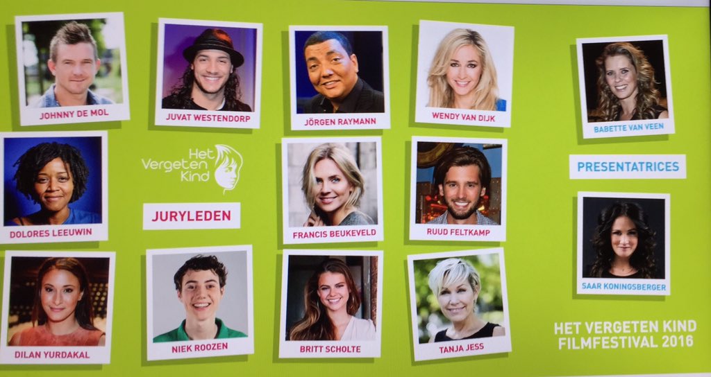 Zondag #Tuschinski een jury voor #vergetenkind waar menig groot filmfestival jaloers op zal zijn