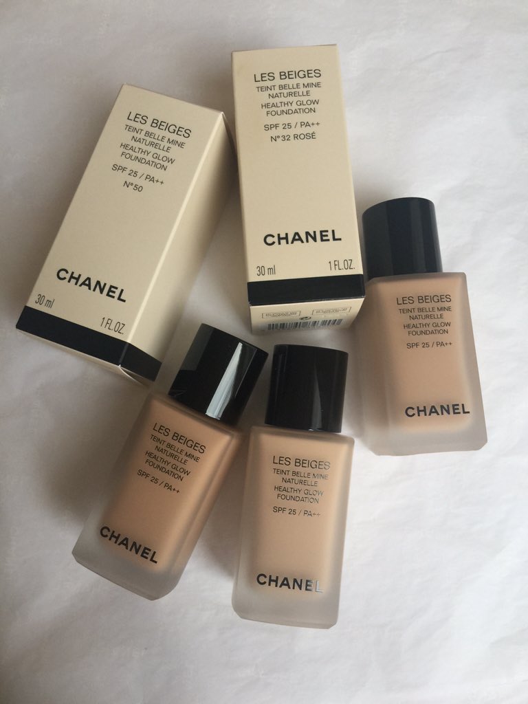 byMaryGreenwell's tweet photo. NEW: #lesbeigehealthyglowfoundation by @CHANEL with #spf25 #complexionenhancer ππ«β¨ https://t.co/cUMhFt7J0k