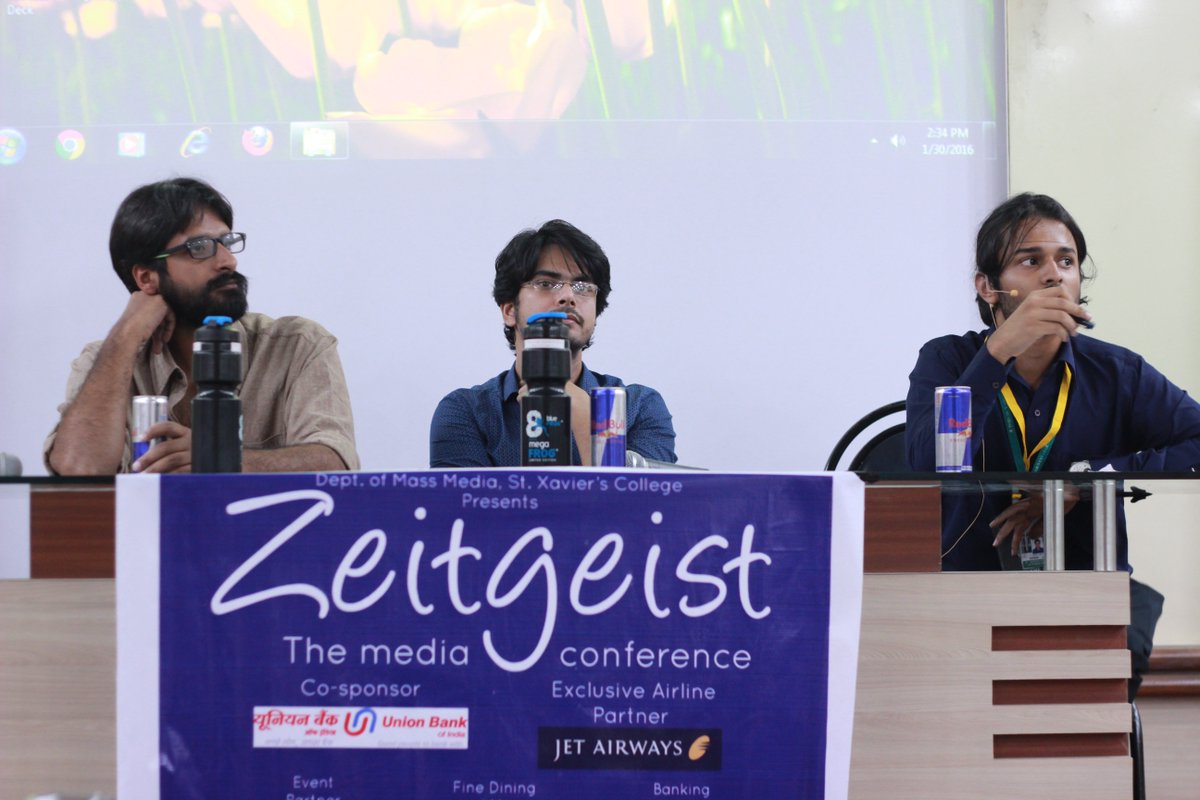 ZGconference's tweet photo. @nakulssawhney and Shaunak Sen have arrived for their panel discussion at @ZGconference #Zeitcon #Day2 https://t.co/QJPTmC65YC