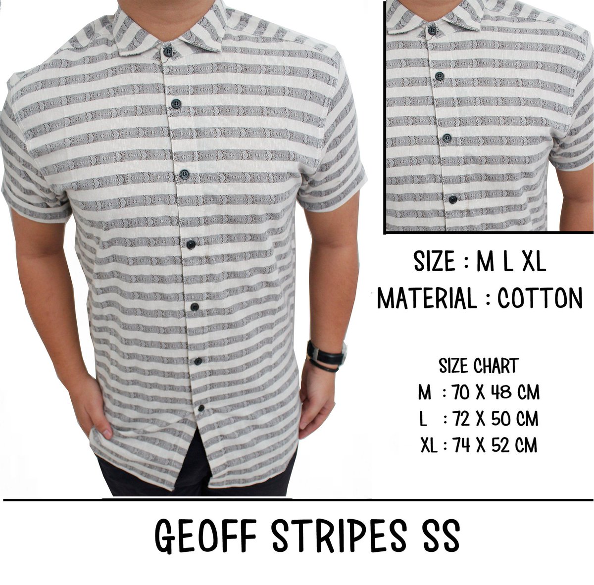 CallMeDistro's tweet image. Price : Rp.120.000

Contact :
LINE : benry_christopher
BBM : 75F00194
Phone : 082160336515
#KemejaMurah