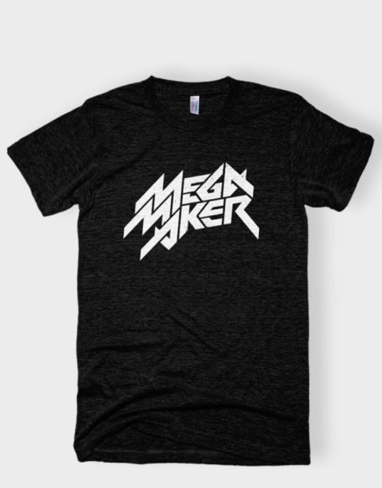MarshaWilde's tweet photo. #MegaMaker tshirts are here for the creatives among us. $20 with coupon: PODCAST https://t.co/WejTLiS0lS  @mijustin https://t.co/7gp6rcbBqu