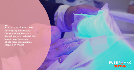 FUTUREMAGfr's tweet photo. Reproduire la photothérapie en un vêtement, il fallait y penser. 
#FUTUREMAG #Santé 
https://t.co/RrBAgCKjw1 https://t.co/EyHD5G0iNK