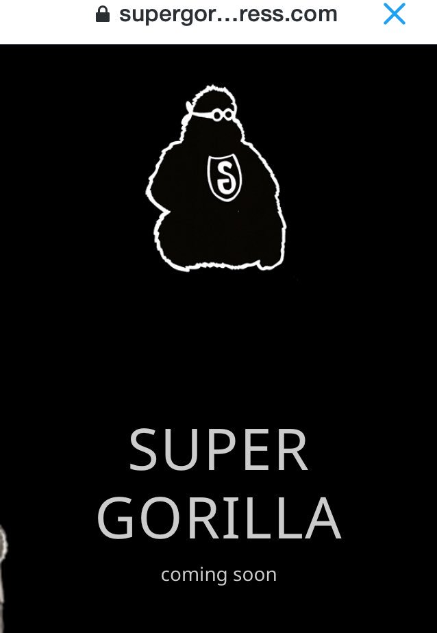 davidlongshaw's tweet photo. Heres my logo for #supergorilla comedy web producers of comedy series @rockpaperseries https://t.co/WRXkl6idJq