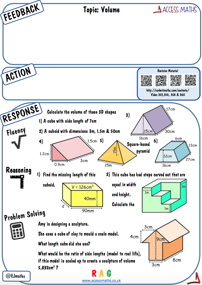 AccessMaths's tweet image. 4 more incredible sheets contributed to the 9-1 feedback page! Thank you @EJmaths you rock! accessmaths.co.uk/9-1-feedback-s…