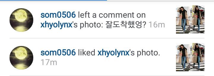 sistargram's tweet photo. [TRANS] 160130 Dasom's activity on ig

Have you arrived safely? https://t.co/O5zvfKmNLv