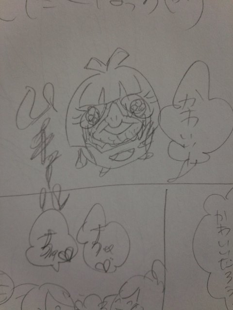 下書きはイラストちゃんと見たから大丈夫だけどネームのムチュールがヒドすぎるぇ…… 