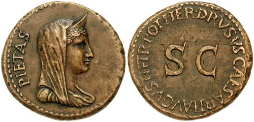 ClassAssocNI's tweet photo. Happy 2073rd Birthday to Livia Drusilla, born #OnThisDay in 58BC to Marcus Livius Drusus Claudianus and Aufidia https://t.co/K2vo883mxS