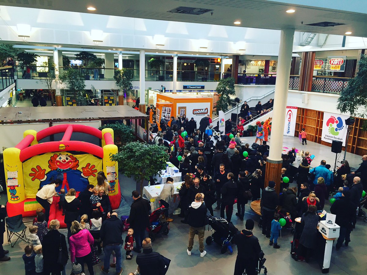 Rewell Centerissä vietetään vauhdikasta lasten päivää. Kannattaa tulla koko porukalla. #rewellcenter #lastenpäivä