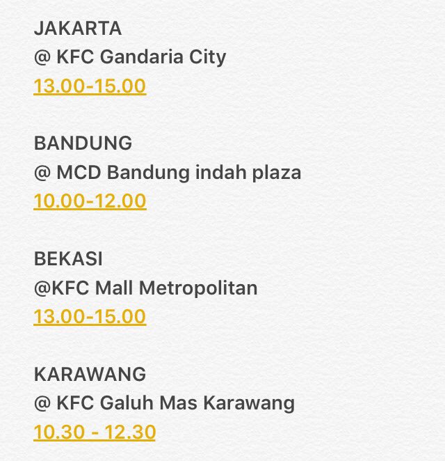 Ini besok lokasi COD pembelian tiket #CJR2ndAnniversary . Dan team Delapan besok bakal ke lokasi COD Depok. See ya!