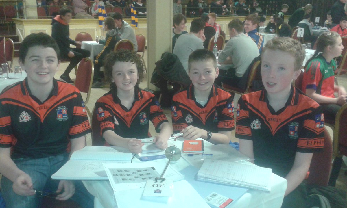 Our Quiz Team are ready for action in Killarney. Best of luck lads! #GAAScor