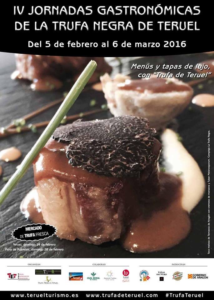 IsabeldeSegura's tweet photo. A partir del 5 de febrero Jornadas Gastronomicas de la Trufa Negra de #Teruel. https://t.co/SAufpbgbJU