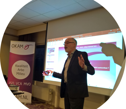 Vrijdagochtend netwerkvereniging <a href="/pngtwente/">PNG Twente</a> presentatie "aantoonbaar MVO" gegeven. Meer info okam.nl/mvo