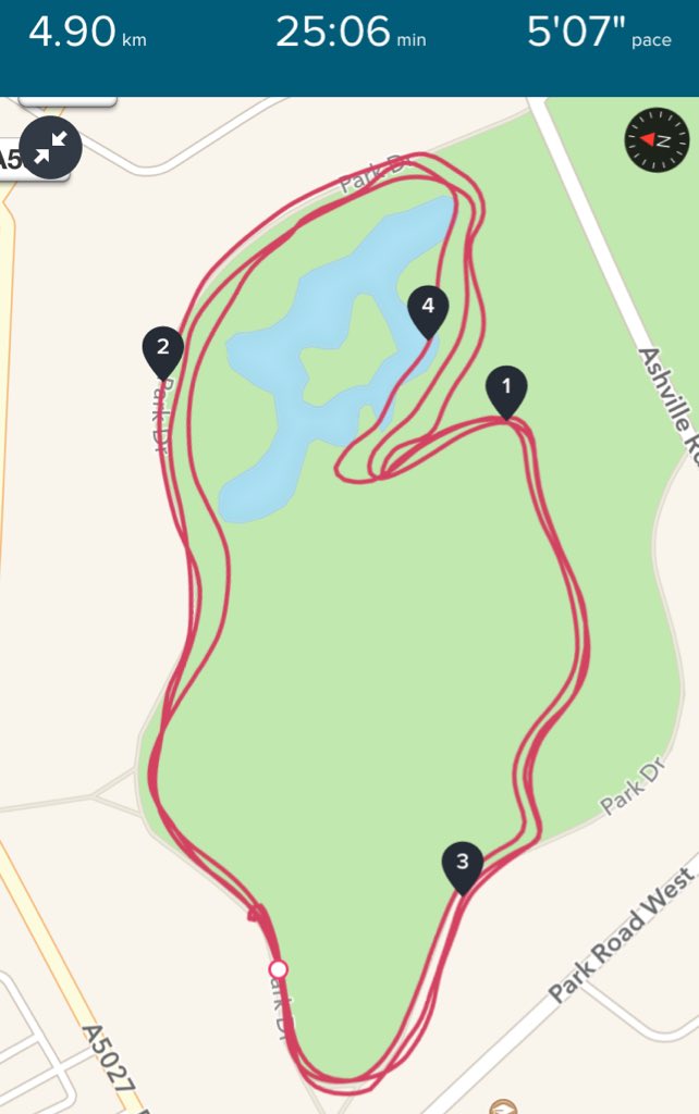 BeachRunr's tweet photo. Late for @bheadparkrun started last finished 81st ๐
Forgot to stop my #Fitbit though ๐
#Parkrun #fitbitisms https://t.co/iZMBGJb7gq