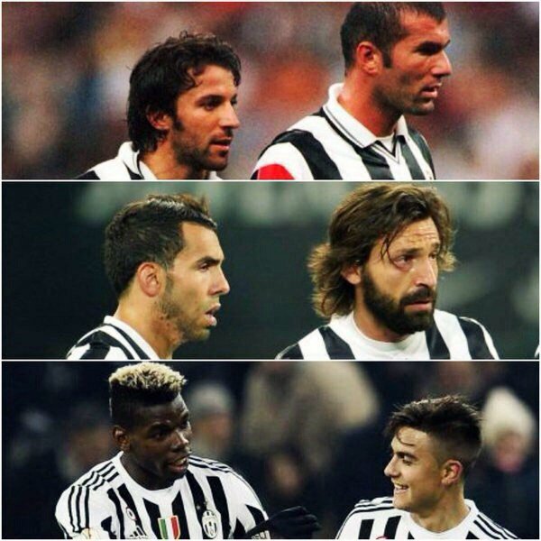 Quality players never ends in #Juventus FC! #SerieA #Juve #Zidane #DelPiero #Tevez #Pirlo #Pogba #Dybala #UCL