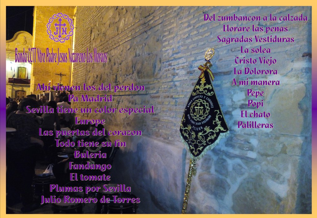 Repertorio en ordinario para la Semana Santa 2016