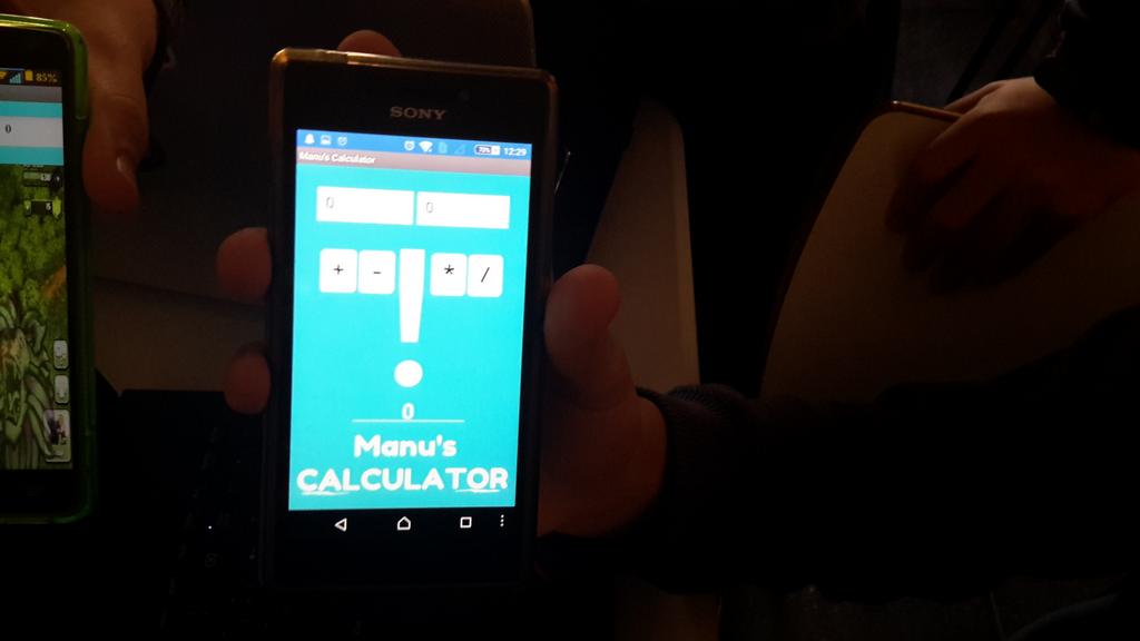 majadajoven's tweet image. Y tambien hemos creado nuestra propias calculadoras. #coderdojoMajadahonda.org