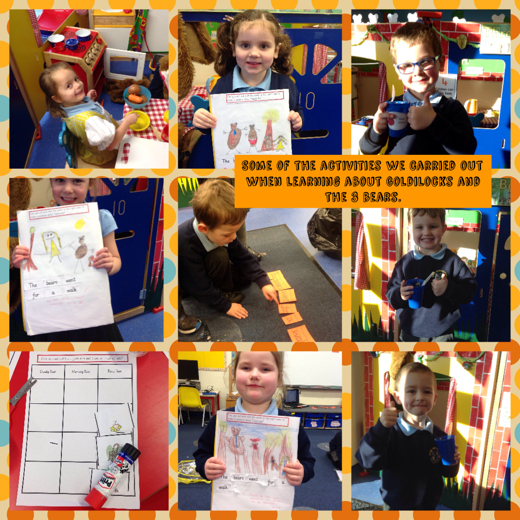 EmmaEmmagriffs's tweet photo. Some of the activities we carried out when learning about Goldilocks and the 3 bear https://t.co/a95D2HCul9 https://t.co/XKr7X6D75O