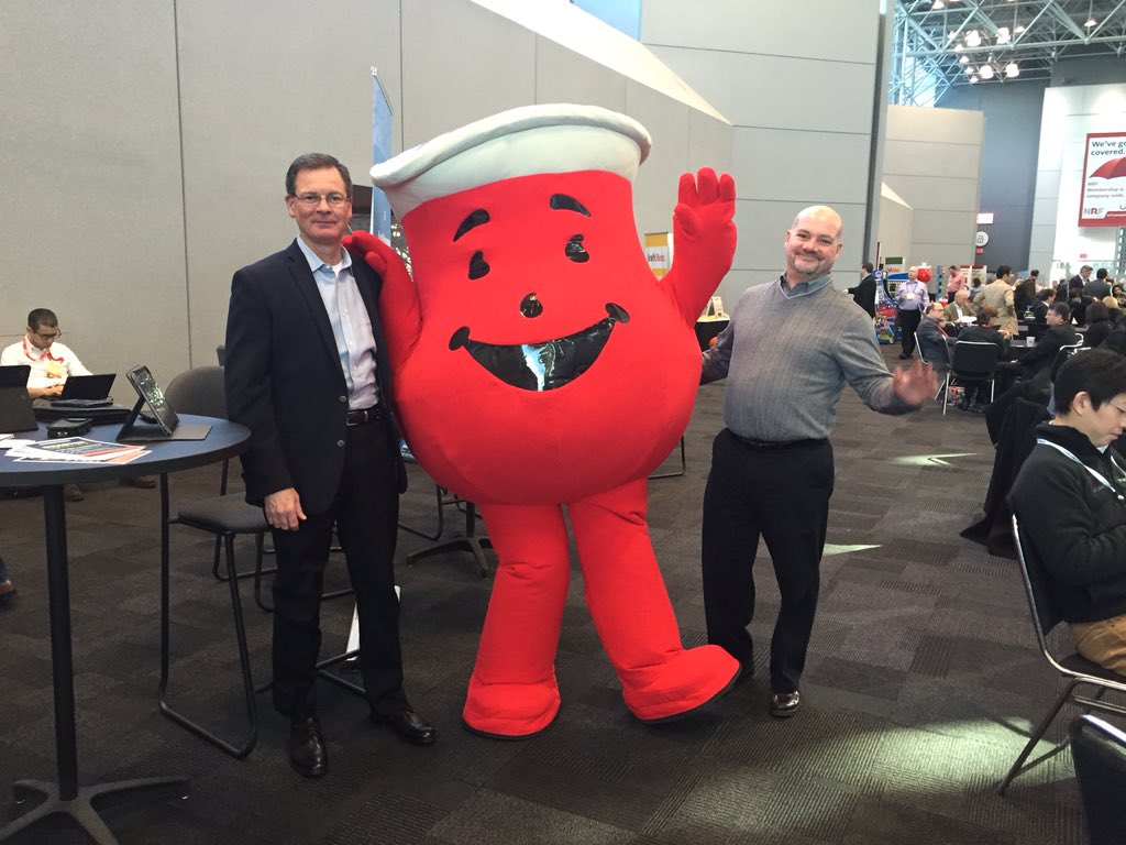 dkblankenbaker's tweet image. Oh Yeeeaaah! Who's having fun in the NRF Clubroom? #NRF16 #ibmcommerce #exchangesolutions #smarter loyalty