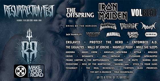 makeyourroad's tweet photo. Estos chicos del @ResurrectionESP la vuelven a montar gorda!! Vídeo promo y crónica 2016 https://t.co/Busj79vHUl https://t.co/DDZaVwLCM3