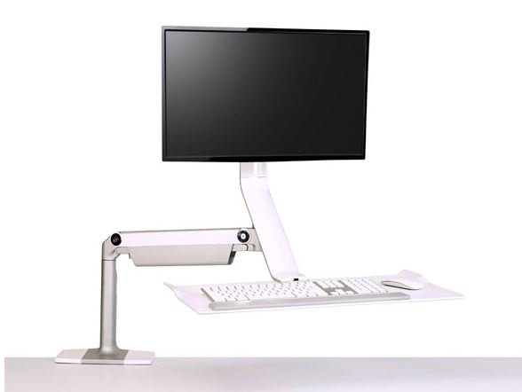 DuetMadison's tweet photo. Humanscale's QuickStand Lite transforms any fixed-height desk into an active one.https://t.co/C18ZIOMBRq https://t.co/5vLJ7aN3ek