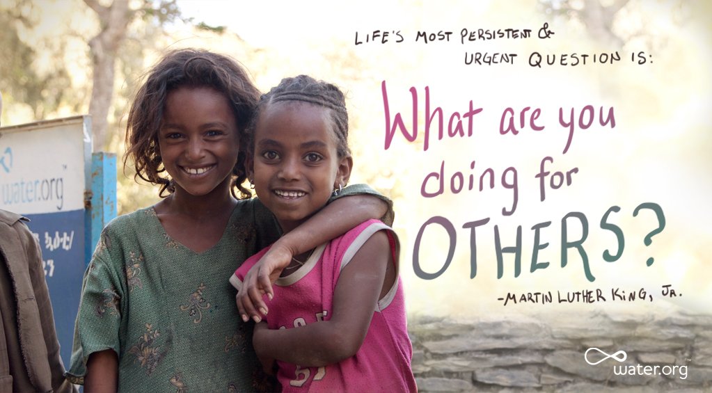 Water's tweet photo. You have it in you to help change the world. #beinpsired https://t.co/KN3kGUQDpl