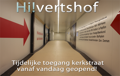 Hilvertshof's tweet photo. Op naar de volgende fase! Vanaf vandaag is dit de tijdelijke toegang tot Hilvertshof vanaf de Kerkstraat. https://t.co/LRK5N7VjCo