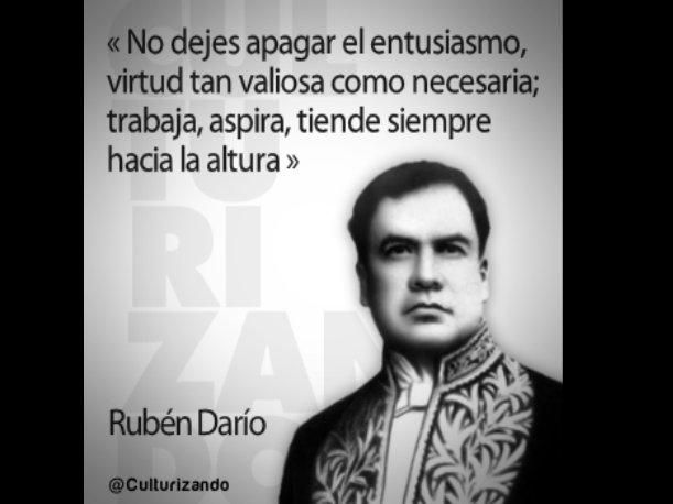 Hoy se cumplen 149 años del natalicio de nuestro máximo y más brillante exponente literario Rubén Darío.