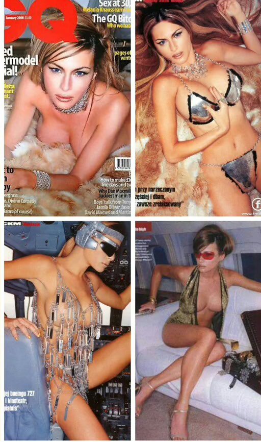 southerntalker's tweet image. Will @realDonaldTrump show wife&apos;s photos at #LibertyUniversity 
#QuestionsForTrump