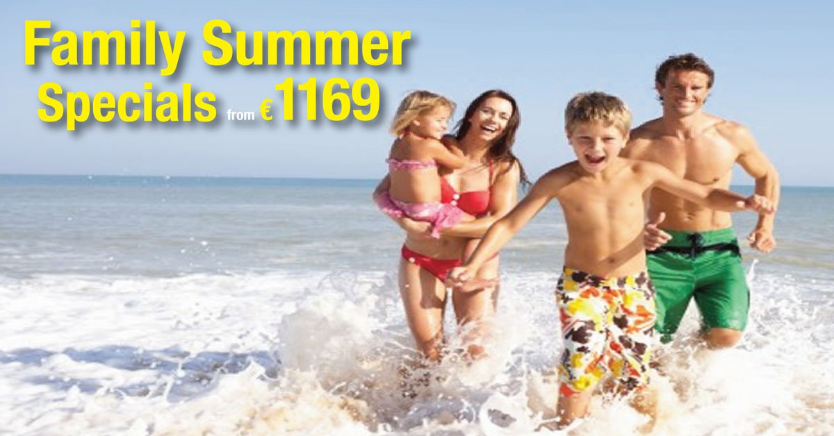 #Family #Summer #Holiday Offers starting at €1169 for 2 adults + 2 children incl. flights! budgettravel.ie/info/family-sp…