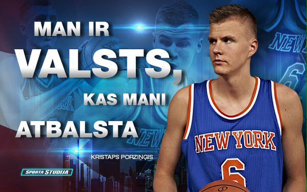 Uz priekšu! Kristaps Porzingis #NBAVote