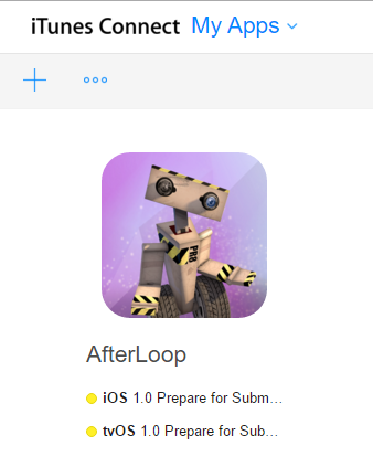 eXiin's tweet photo. @AppStore, #Afterloop is ready to submit for review on #iOS and #tvOS9 
#indiegame #AppleTV #iOS9 https://t.co/Sw3gY9v3QI