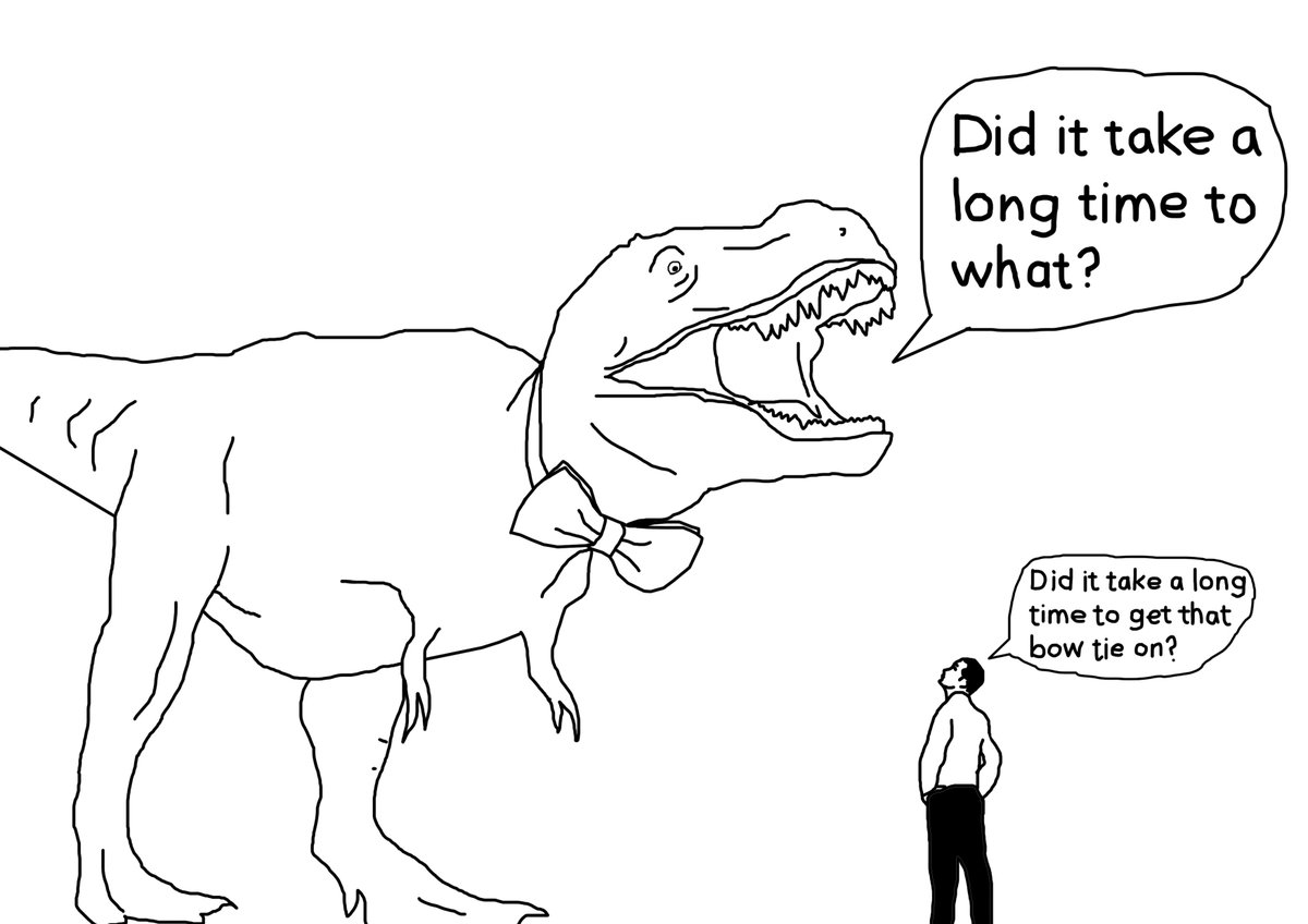 AbstractProblem's tweet photo. The land before time #TrexProblems https://t.co/zgTpmEHJxL