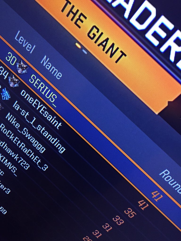 TWP_SERIUS's tweet photo. #levelUp #41 #thegiant #shadows #easteregg is next! @macximvs @Treyarch @DylanJonesQB16 @JMcCraw_ #zombieKings https://t.co/vkHW5nkeMI