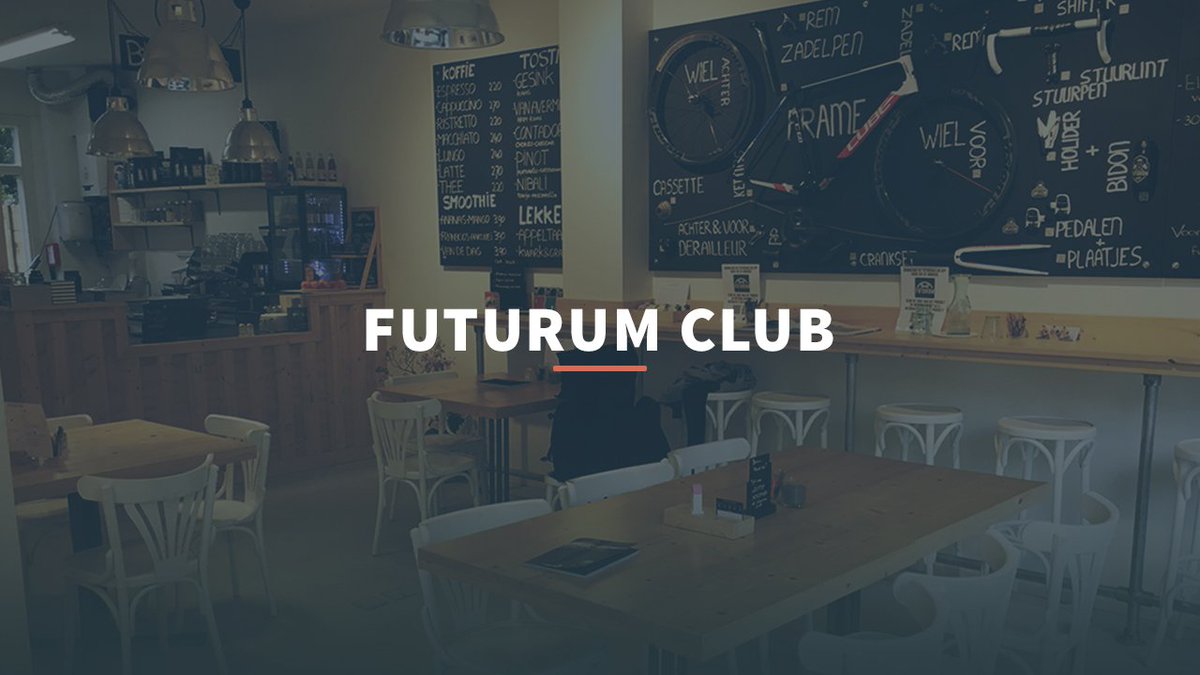 workspacescc's tweet image. New on workspaces, The Futurum Club in Amsterdam. They even have a small bikers museum! More workspaces.cc/#futurumclub