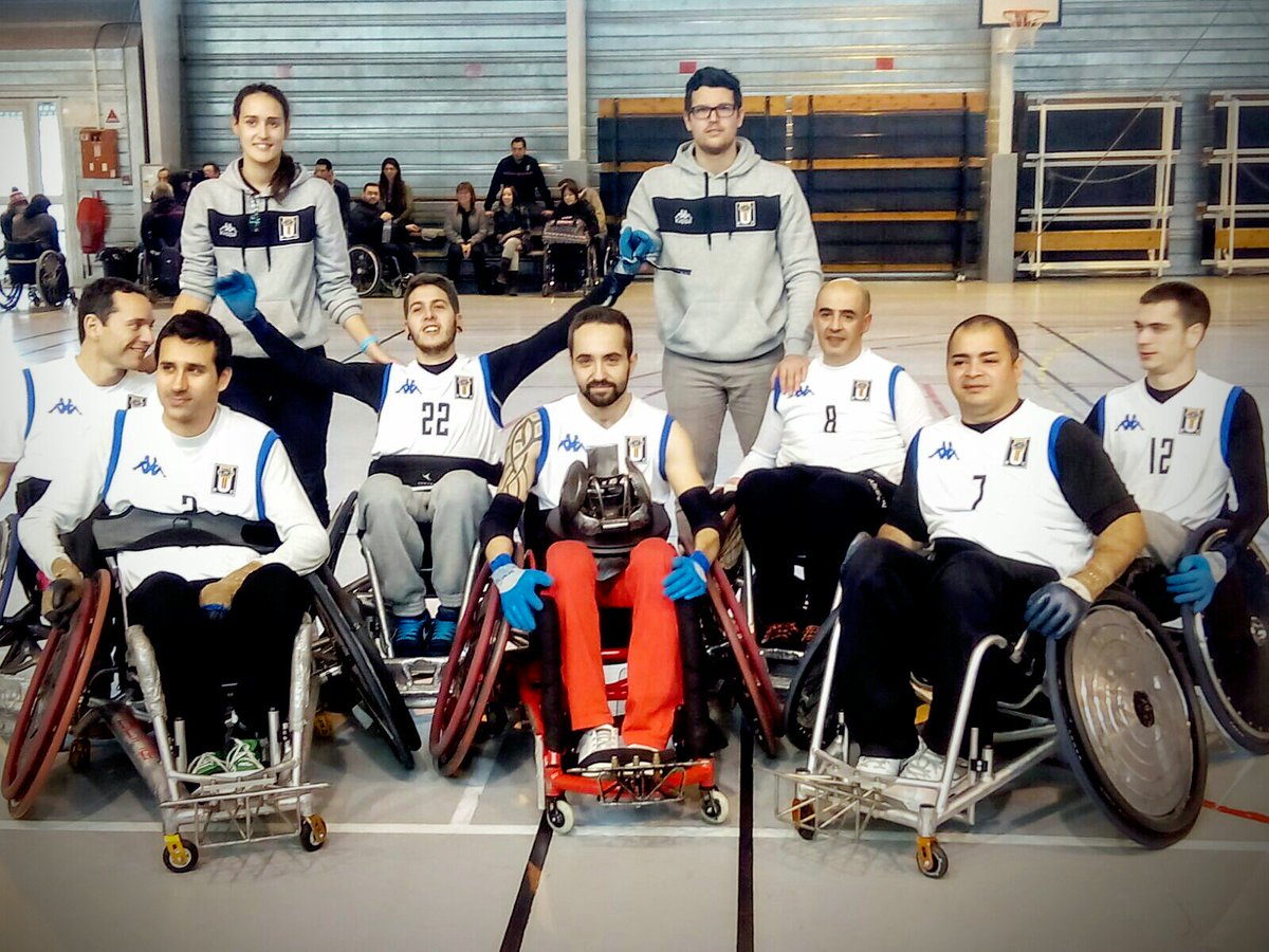 Campeones del Tournoi Impulsion!!!
BUC WR 19 vs Montpellier 17
#wheelchairugby #rugby