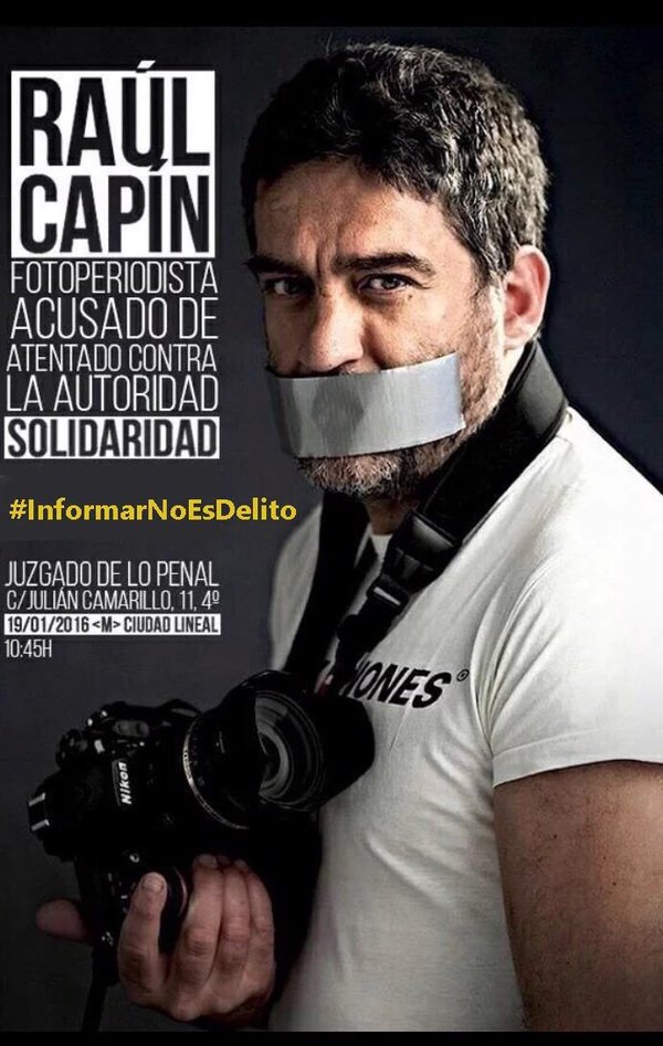 RadioKras's tweet photo. Mañana juzgan al fotoperiodista @RaulCapin
Solidaridad desde Asturies.
#InformarNoEsDelito
https://t.co/cV5ea3qeMN https://t.co/tY0Fo4U7iF