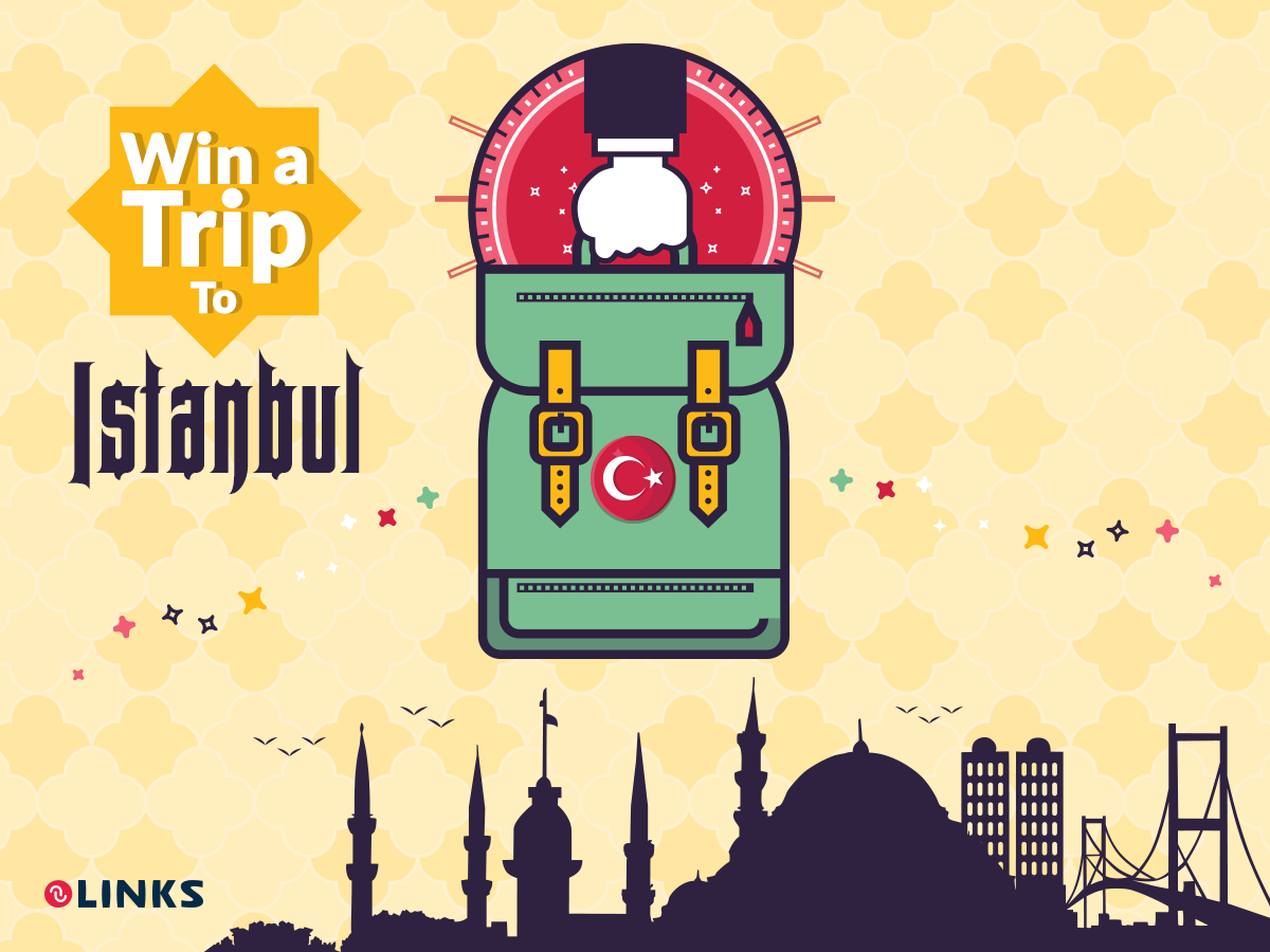 Refer the Most #friends to Links & LinksClub & Win a #Trip to #Istanbul Start Referring Now:ow.ly/XaJrN