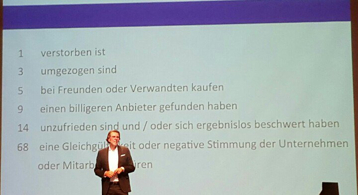 Warum buchen Gäste nicht wieder bei uns? #öhvhk16 #KarstenRath