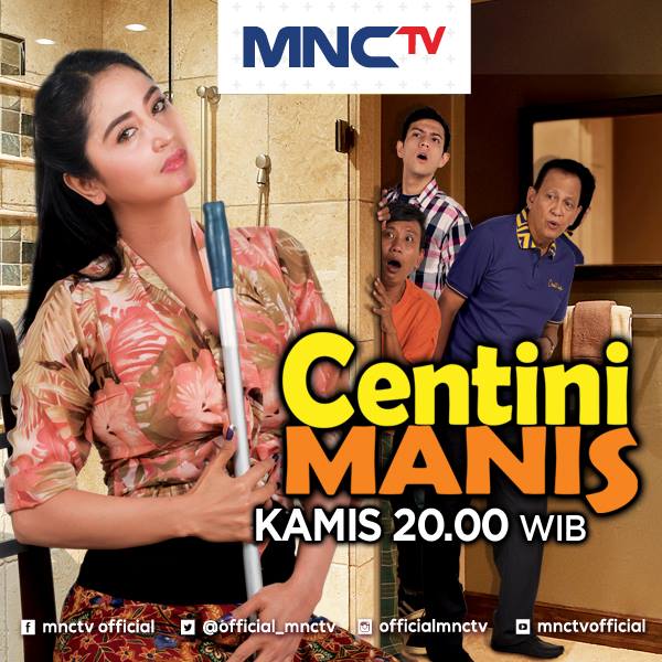 Official_MNCTV's tweet photo. Si Manis Centini!Siap mengejar cintanya Kamis Pk20.00 #CentiniManis. Cast: @dewiperssik12 @rifky_balweel Roy Marteen https://t.co/4mwD5GTaB5