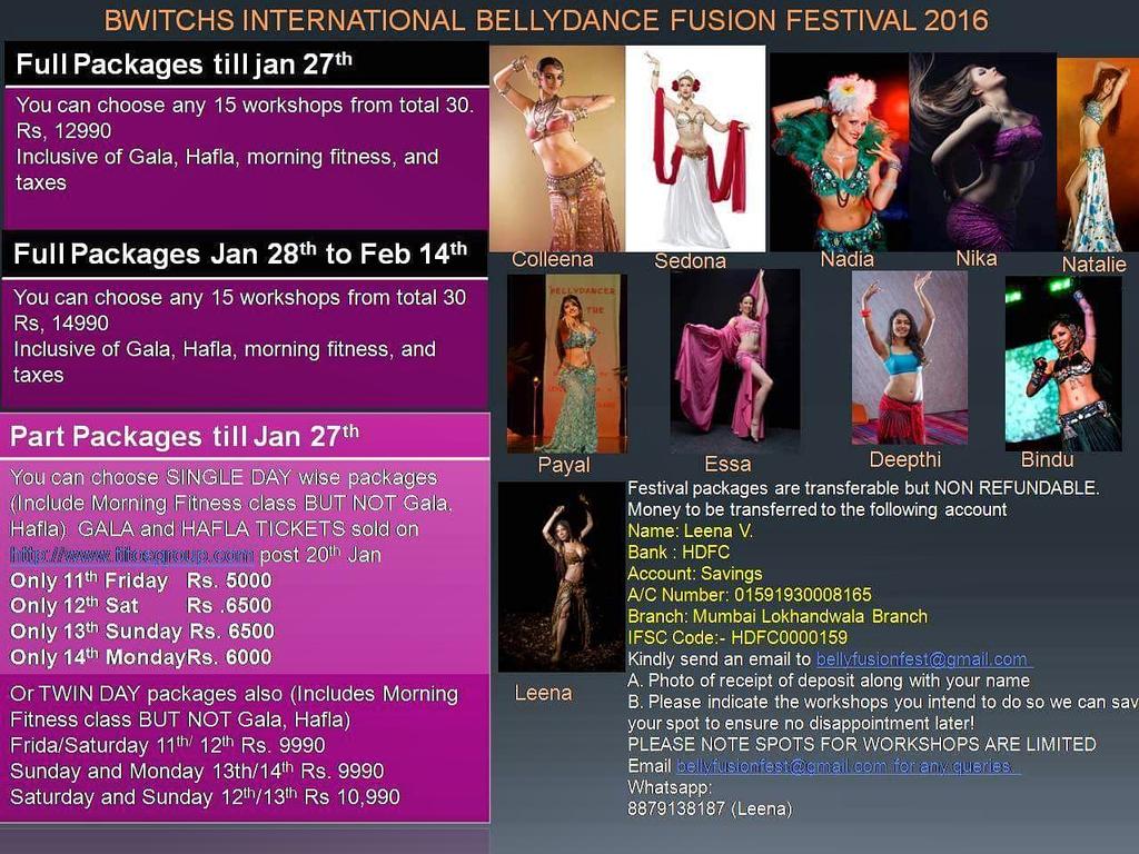 BellyFusionFest's tweet photo. Super exciting packages for the bellydance feast in Goa are here!! Hurry up limited spots only!! https://t.co/zVVGbDCbU9