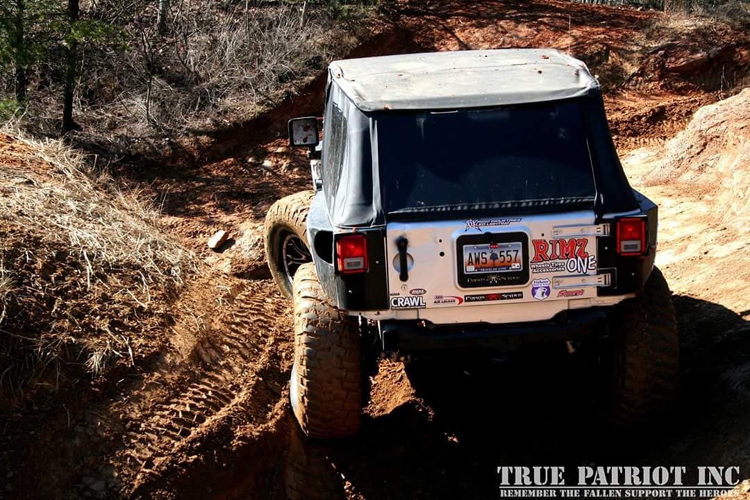 truepatriotinc's tweet photo. Chandler from @RimzOne getting it at the Flats Offroad park. #rimzone #jeepwrangler https://t.co/NWuFpmKP4f
