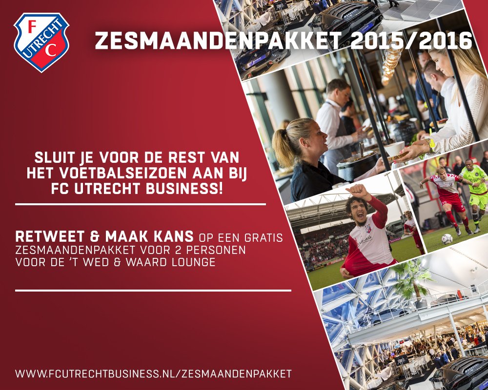 FCUBusiness's tweet image. Donderdag maken wij de winnaar bekend van het zesmaandenpakket voor 2 pax.! Kans maken? RT! bit.ly/1PBdtFh