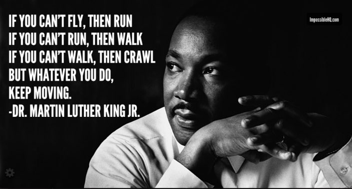 The knowledge and perseverance of this guy will always be remembered. Happy Martin Luther King Jr. Day #MLKDay