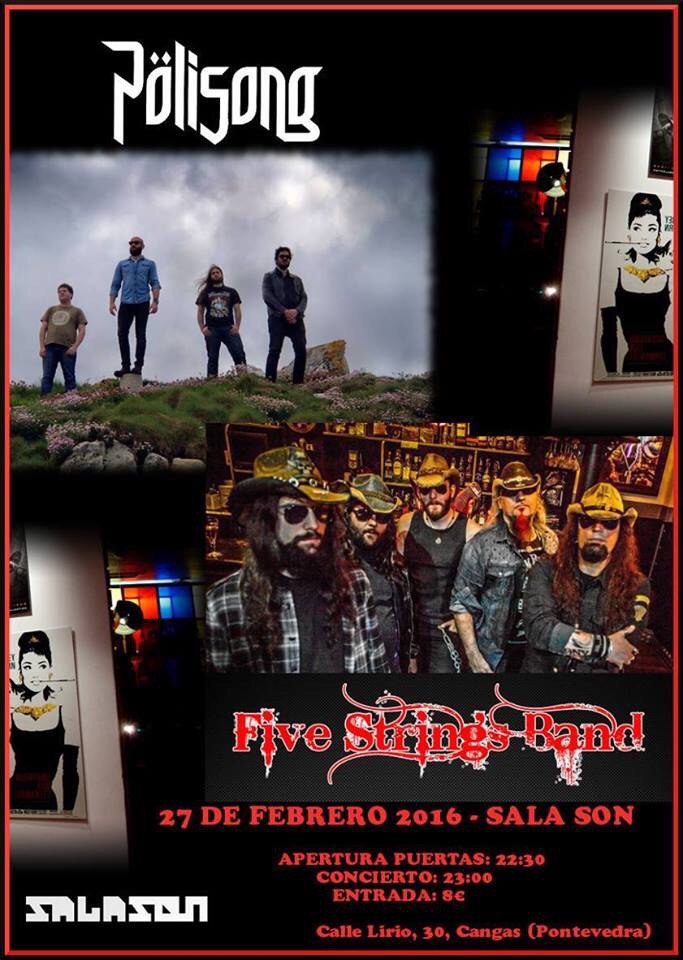 ¡27 de Febrero en la sala Son (Cangas) con la Five Strings Band repartiendo rock'n'roll!
#shakeit <a href="/AldeaDelRock/">Aldea Del Rock</a>