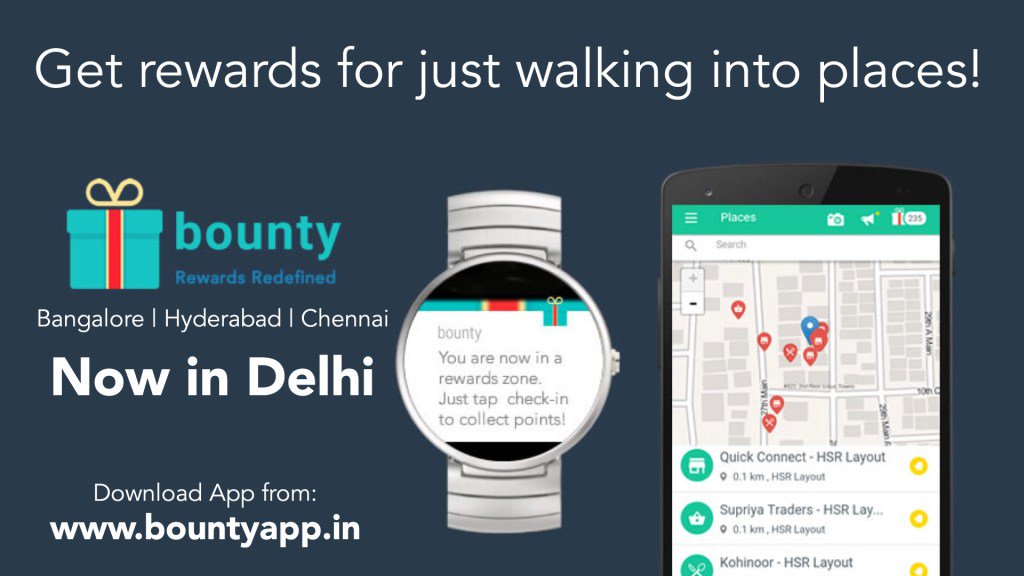 risingentre's tweet photo. Bounty app Launched in delhi https://t.co/3Kd9McxmE0 https://t.co/JdOzrL05X0