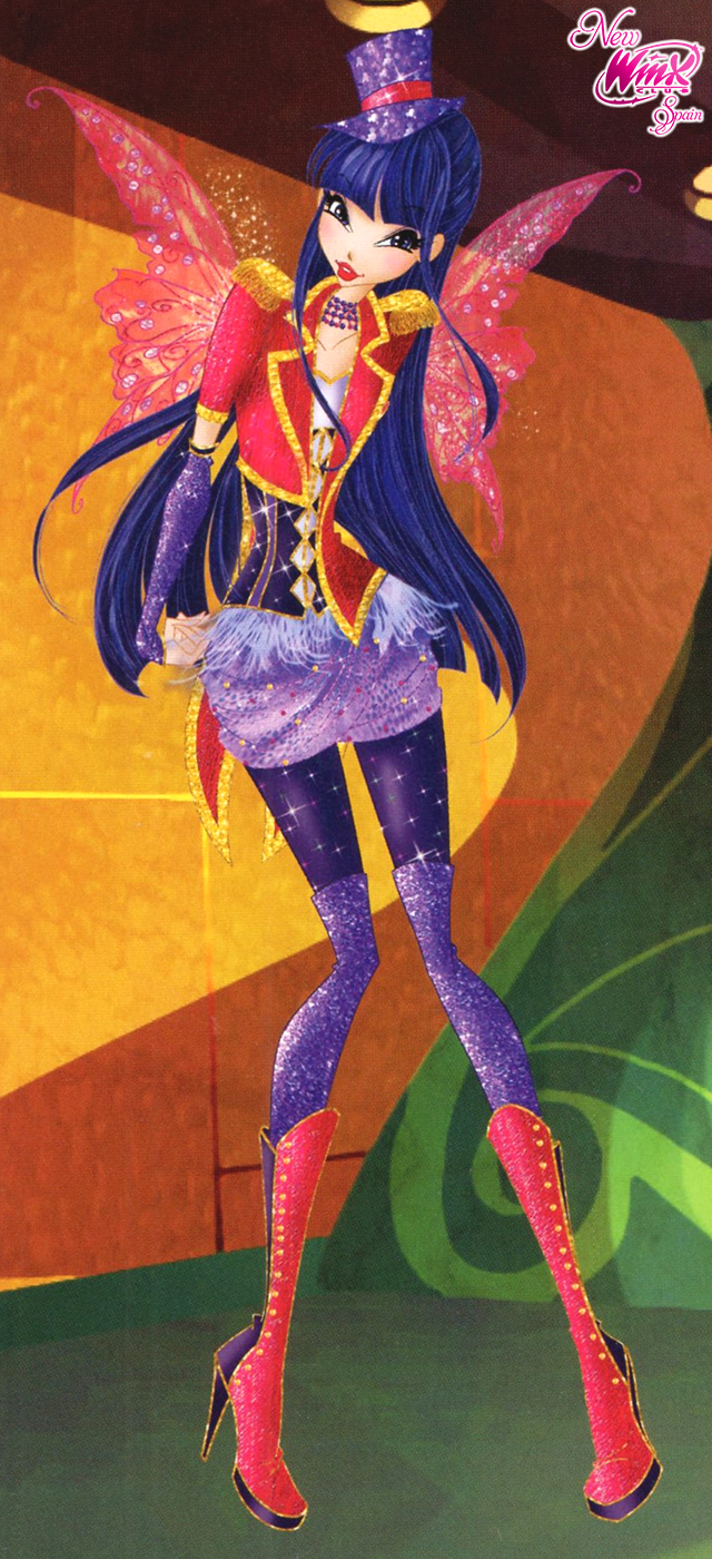 Costume carnevale top musa winx