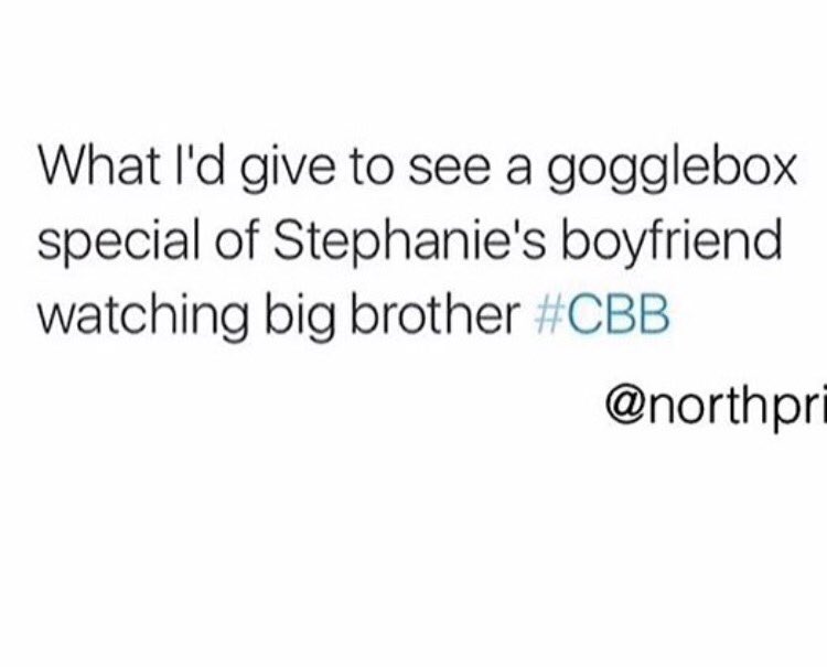 gmcc_g's tweet photo. True #CBB #CBBStephanie @CBB_UK16 https://t.co/4ZxdfVfR5i